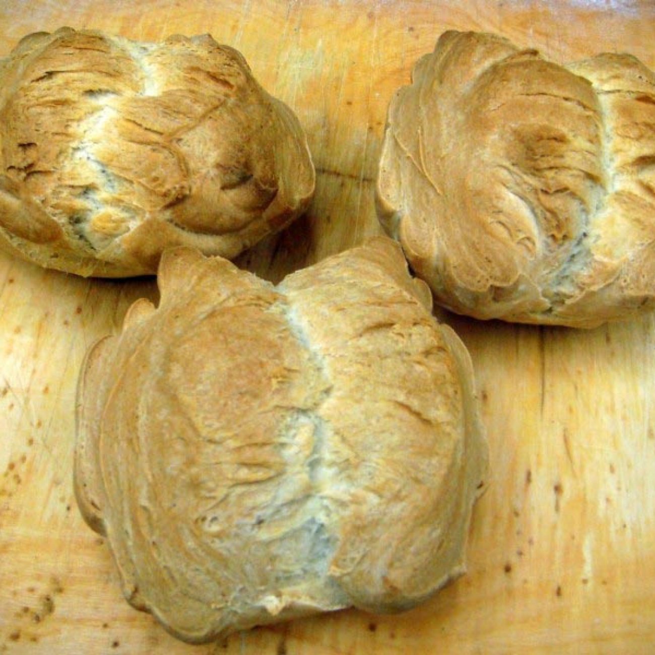 Video recipe for hard dough bread